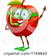 Poster, Art Print Of Fit Apple Character