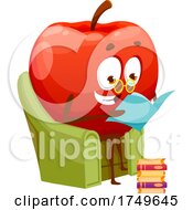 Poster, Art Print Of Reading Apple