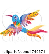 Colorful Hummingbird by Vector Tradition SM