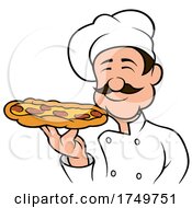 Poster, Art Print Of Pizzeria Chef