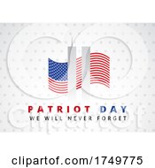 Abstract Patriot Day Background