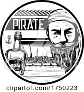 Poster, Art Print Of Pirate Design