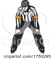 Poster, Art Print Of Hockey Referee