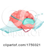 Poster, Art Print Of Brain Mascot
