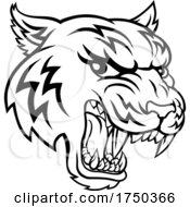 Poster, Art Print Of Tiger Animal Cartoon Mascot