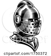 Poster, Art Print Of Knight Helmet