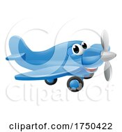 Poster, Art Print Of Airplane Cartoon Character