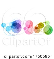 Poster, Art Print Of Abstract Banner With Circles Design