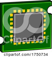 Poster, Art Print Of Cpu Processor Chip
