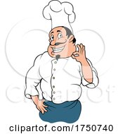 Poster, Art Print Of Male Chef Gesturing Perfect