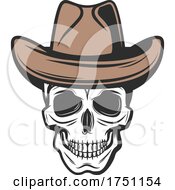 Poster, Art Print Of Cowboy Skull