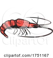 Poster, Art Print Of Shrimp