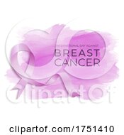 Poster, Art Print Of International Day Against Breast Cancer Background