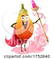 Poster, Art Print Of Papaya Mascot