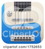 Poster, Art Print Of 3d Guitar Icon