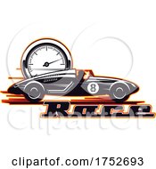 Poster, Art Print Of Race Car
