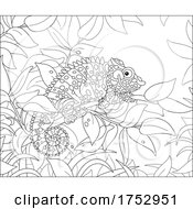 Poster, Art Print Of Chameleon In A Tree