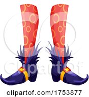 Poster, Art Print Of Witch Feet And Stockings