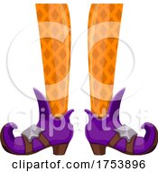 Poster, Art Print Of Witch Feet And Stockings