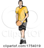 Poster, Art Print Of Basketball Player