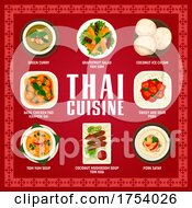 Poster, Art Print Of Thai Food Design