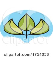 Poster, Art Print Of Green Leaf Design
