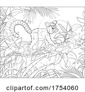 Poster, Art Print Of Lemur In A Tree