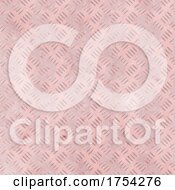 Pink Grunge Style Metal Plate Background