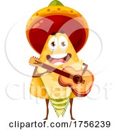 Mexican Tortilla Chip Mascot