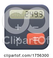 Poster, Art Print Of 3d Calculator Icon