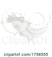 Poster, Art Print Of Milk Splash