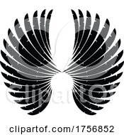 Poster, Art Print Of Silhouetted Wings