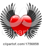 Poster, Art Print Of Winged Heart