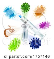 Poster, Art Print Of Injection Immunisation Vaccine Medical Concept