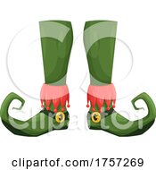 Poster, Art Print Of Christmas Legs And Shoes