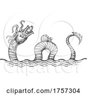 Poster, Art Print Of Sea Monster