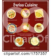 Poster, Art Print Of Swiss Cuisine