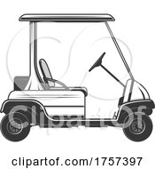 Poster, Art Print Of Golf Cart
