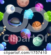 Poster, Art Print Of Futuristic Science Space Background