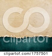 Poster, Art Print Of Dark Grunge Style Background With Torn Paper Texture