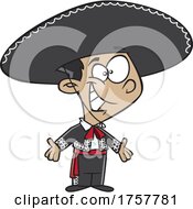 Cartoon Mexican Boy by toonaday