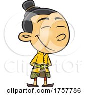 Poster, Art Print Of Cartoon Thai Boy