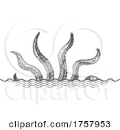 Sea Monster Or Octopus Tentacles
