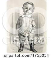 Poster, Art Print Of Portrait Of A Boy In Boots