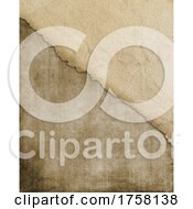 Poster, Art Print Of Grunge Paper Texture Background With Stains And Creases