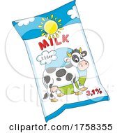 Poster, Art Print Of Milk Package