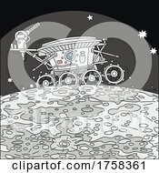 Poster, Art Print Of Lunar Moon Rover