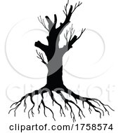 Poster, Art Print Of Silhouetted Bare Tree