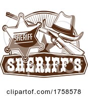 Poster, Art Print Of Sheriff Design