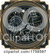 Poster, Art Print Of Chinese Zodiac Rooster